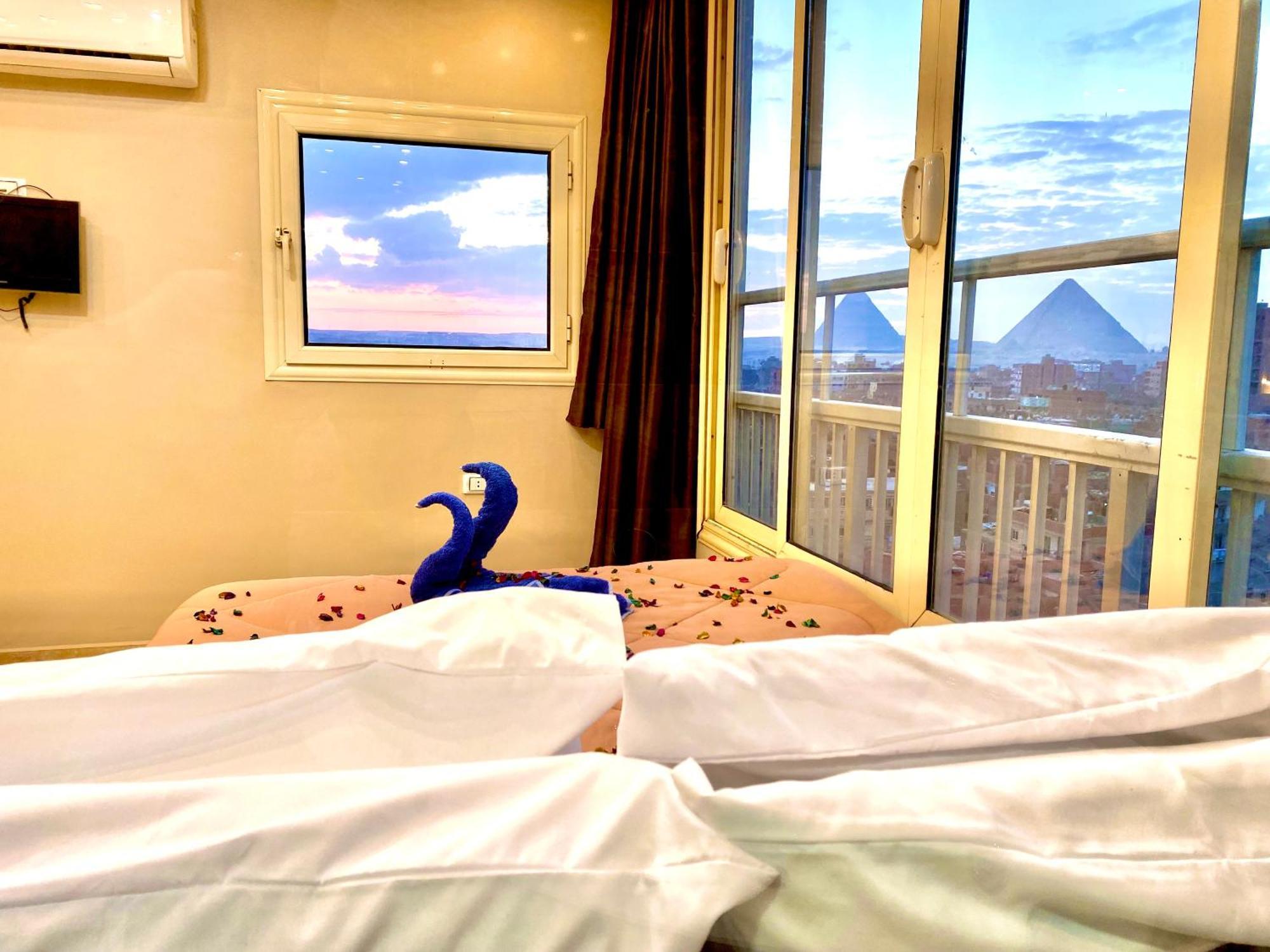 Horus Horizon Inn Pyramids View Kafret el-Gabal 외부 사진