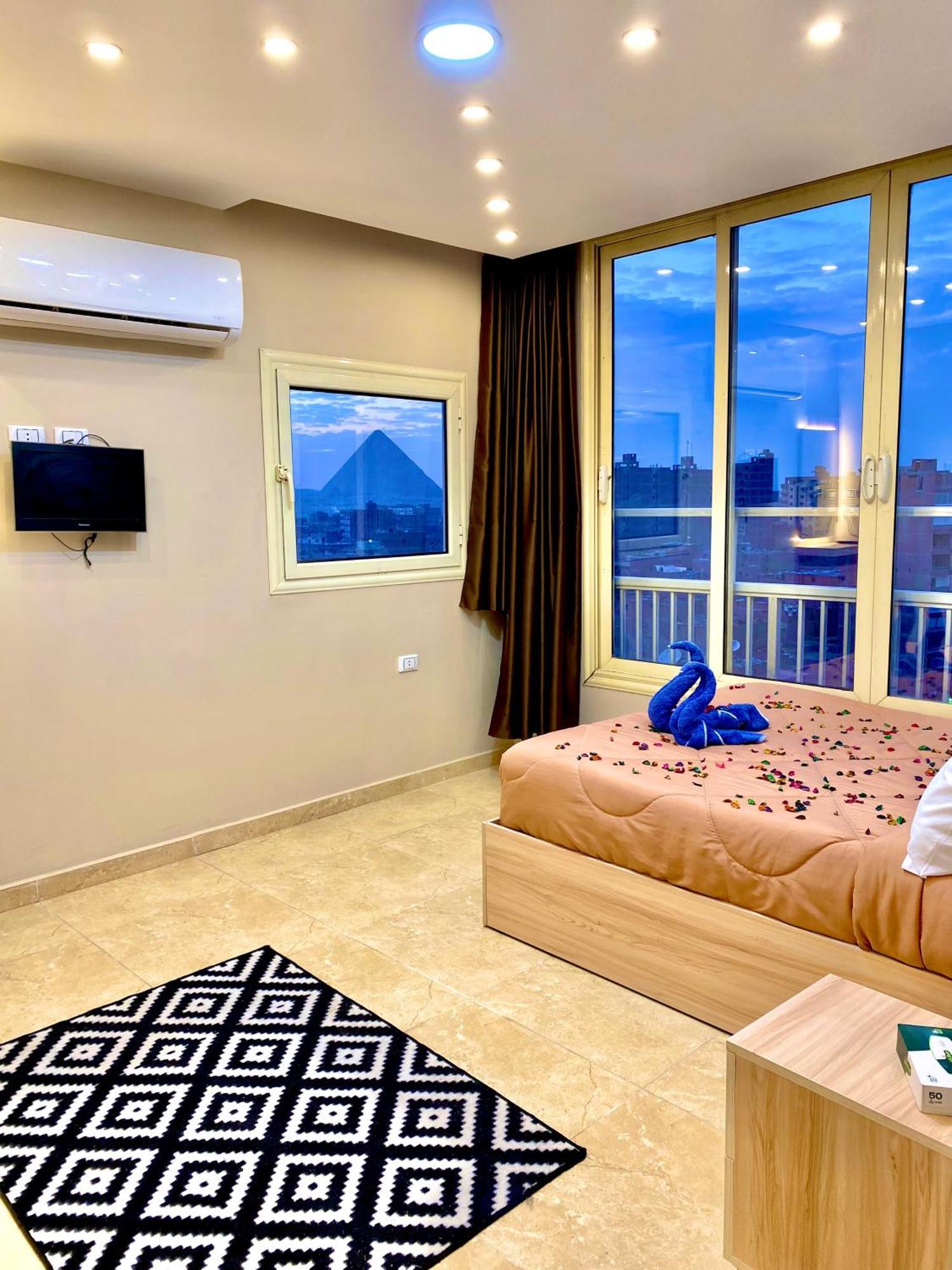 Horus Horizon Inn Pyramids View Kafret el-Gabal 외부 사진