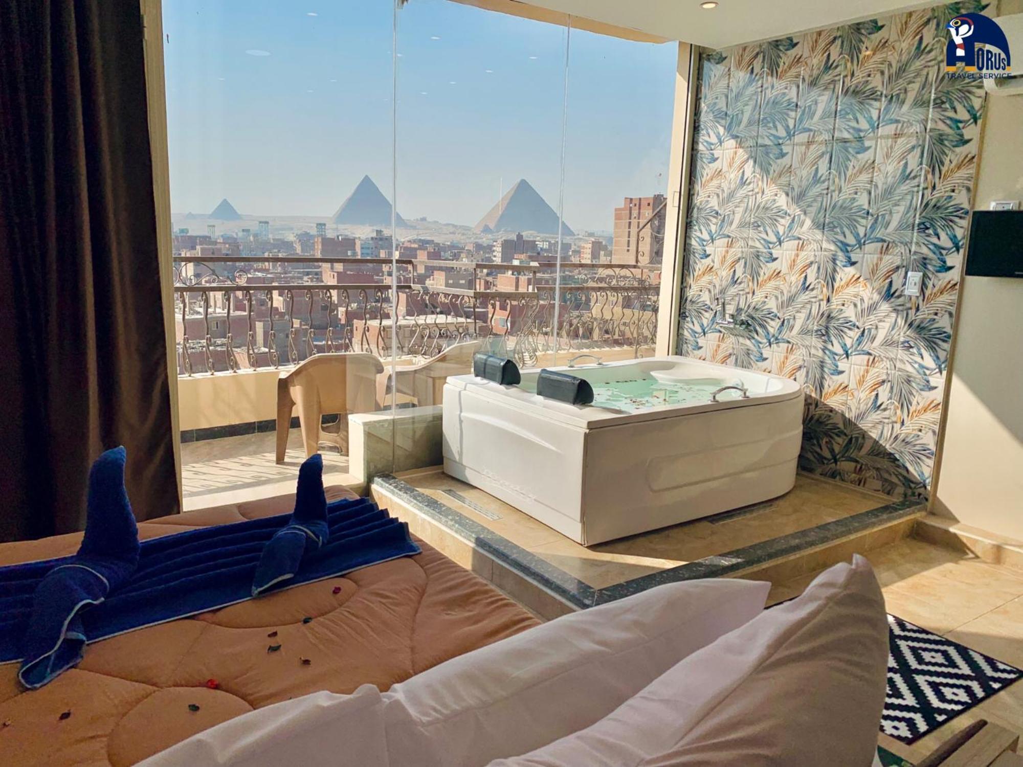 Horus Horizon Inn Pyramids View Kafret el-Gabal 외부 사진