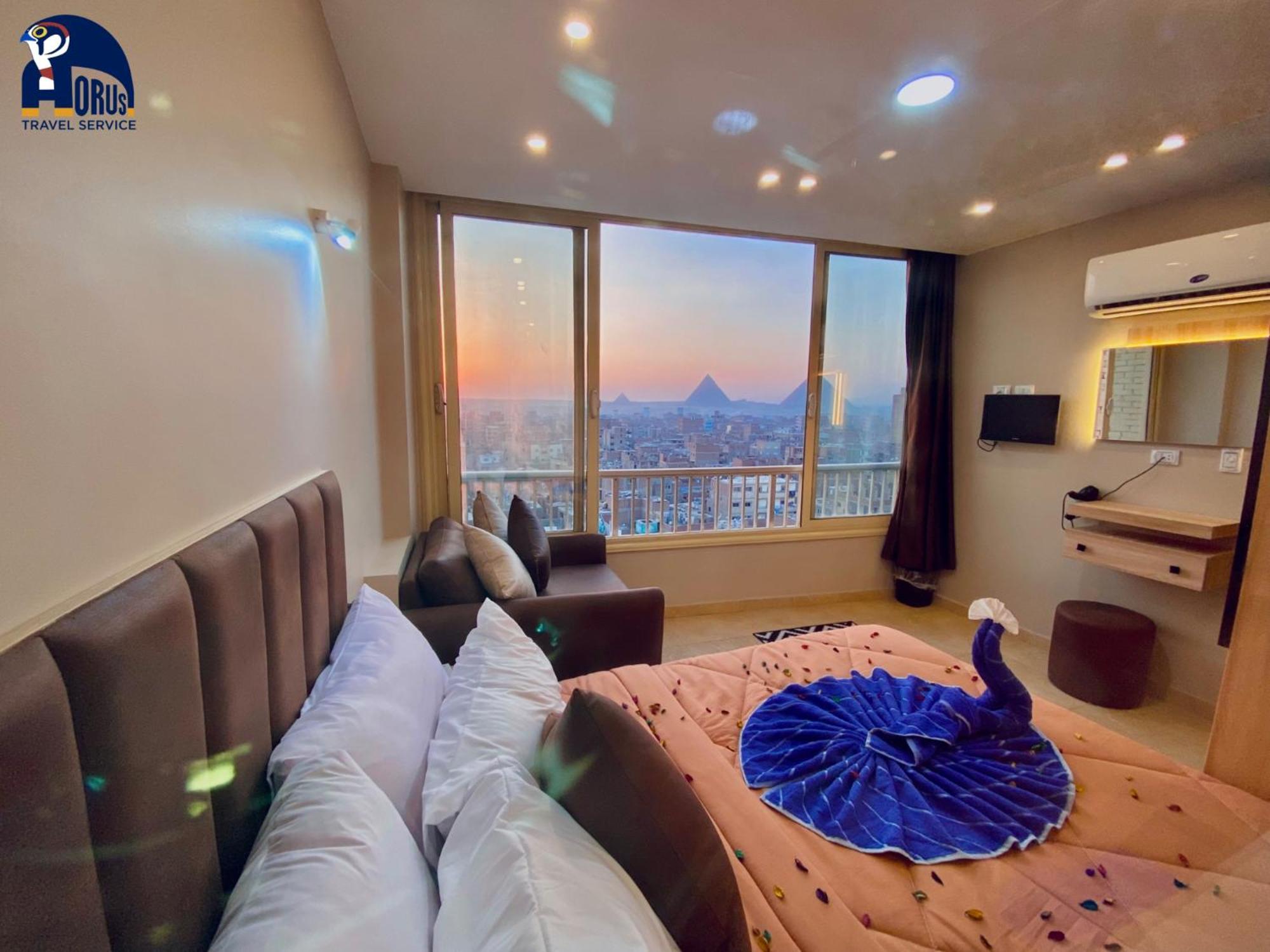 Horus Horizon Inn Pyramids View Kafret el-Gabal 외부 사진